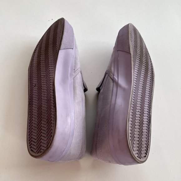 ASOS PURPLE‎ SLIP ON SNEAKERS SHOES Mens SIZE 8.5 UK 10.5 US - Picture 6 of 6